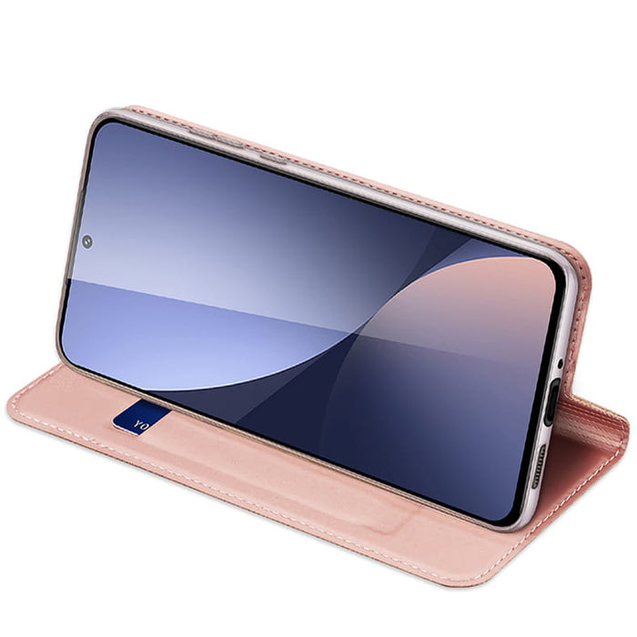 Dux Ducis Skin Pro eco-leather case for Xiaomi Redmi 12 / Redmi 12R - pink - Cell phone cases and covers<<<HurtelXML
