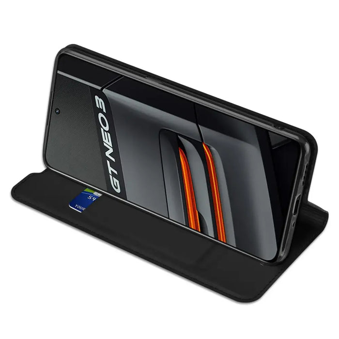 Dux Ducis Skin Pro Holster Case Cover with Flap Realme GT Neo 3 black - Cell phone cases and covers<<<HurtelXML