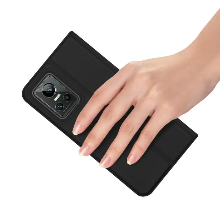 Dux Ducis Skin Pro Holster Case Cover with Flap Realme GT Neo 3 black - Cell phone cases and covers<<<HurtelXML