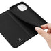 Dux Ducis Skin Pro holster case cover with flip iPhone 13/14 black - Cell phone cases and covers<<<HurtelXML