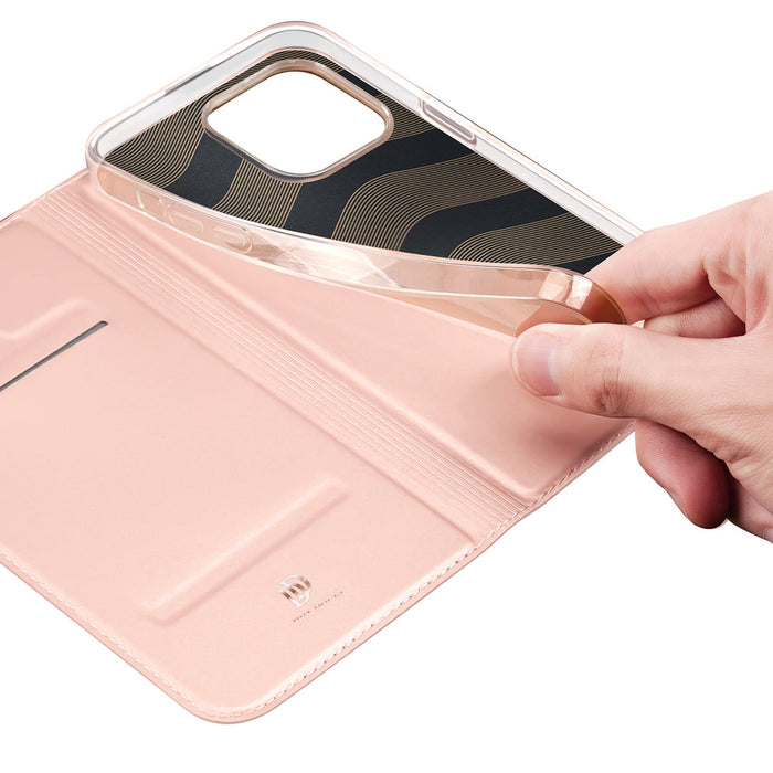 Dux Ducis Skin Pro holster cover flip cover for iPhone 14 Pro pink - Cell phone cases and covers<<<HurtelXML