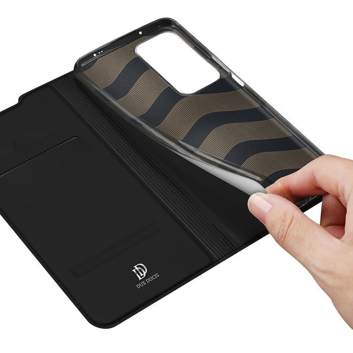Dux Ducis Skin Pro Holster Cover Flip Cover for Xiaomi Poco F4 5G black - Cell phone cases and covers<<<HurtelXML