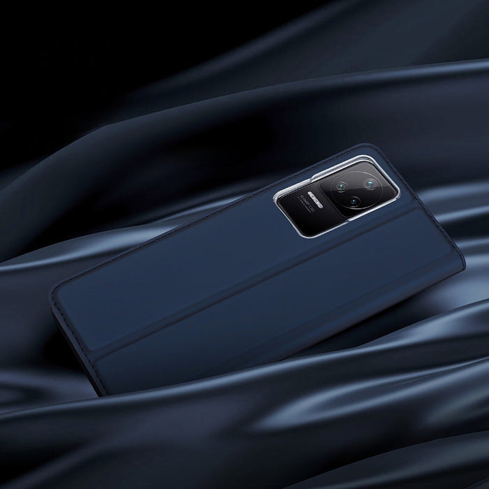 Dux Ducis Skin Pro Holster Cover Flip Cover for Xiaomi Poco F4 5G gold - Cell phone cases and covers<<<HurtelXML