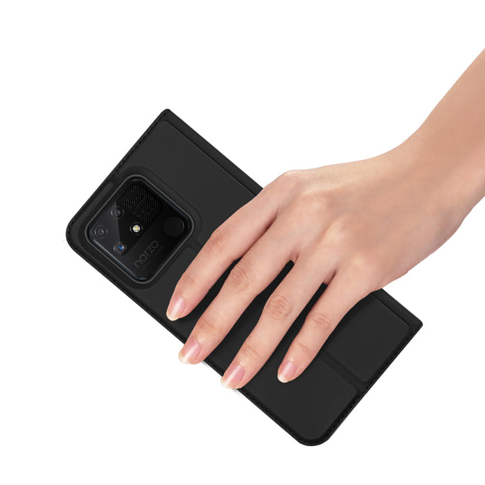 Dux Ducis Skin Pro Holster Cover with Flap Realme Narzo 50A black - Cell phone cases and covers<<<HurtelXML
