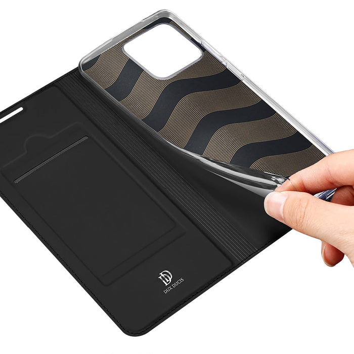Dux Ducis Skin Pro Holster Cover with Flap Realme Narzo 50A black - Cell phone cases and covers<<<HurtelXML