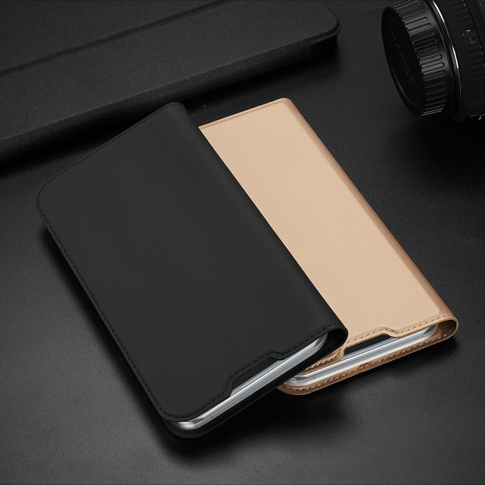 Dux Ducis Skin Pro Holster Flip Cover for iPhone 14 Plus gold - Cell phone cases and covers<<<HurtelXML