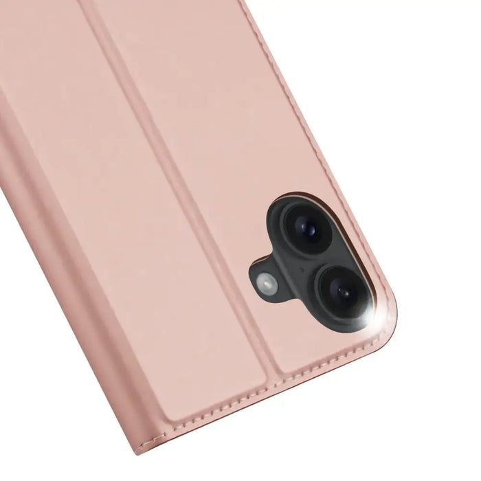 Dux Ducis Skin Pro iPhone 16 Case with Flap and Card Slot - Pink - Cell phone cases and covers<<<HurtelXML
