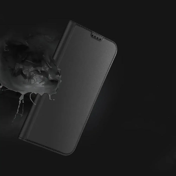 Dux Ducis Skin Pro iPhone 16 Plus Case with Flip and Card Slot - Black - Cell phone cases and covers<<<HurtelXML