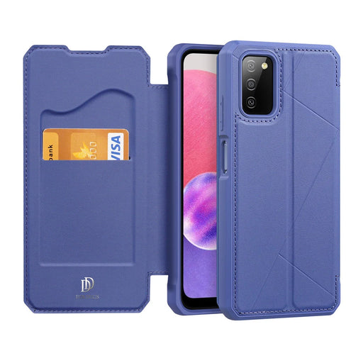 DUX DUCIS Skin X Bookcase type case for Samsung Galaxy A03s blue - Cell phone cases and covers<<<HurtelXML
