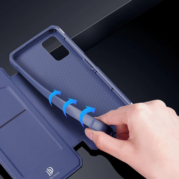 DUX DUCIS Skin X Bookcase type case for Samsung Galaxy A03s blue - Cell phone cases and covers<<<HurtelXML