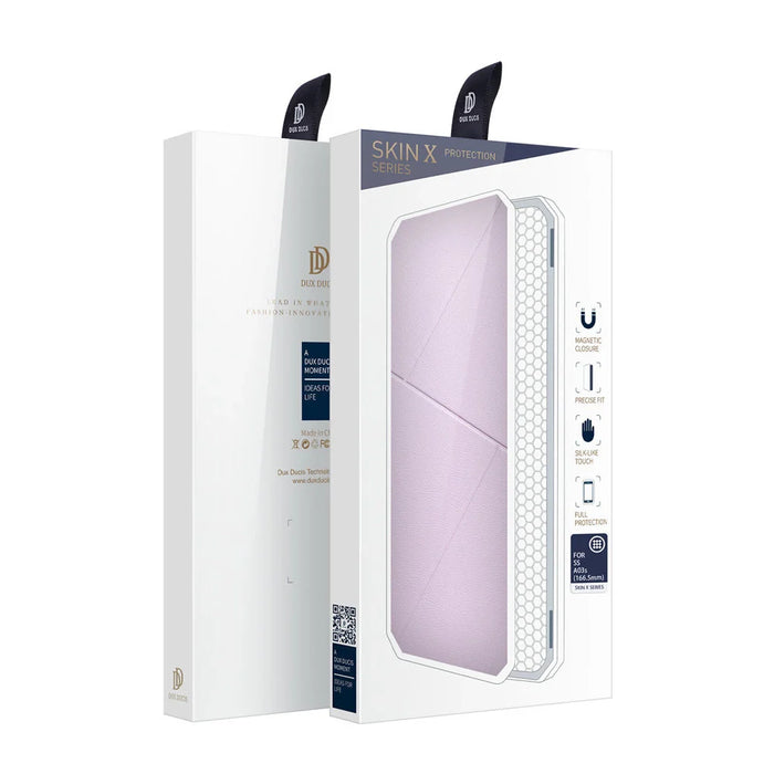 DUX DUCIS Skin X Bookcase type case for Samsung Galaxy A03s pink - Cell phone cases and covers<<<HurtelXML