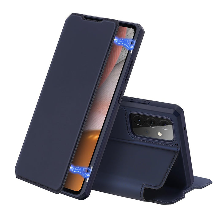 DUX DUCIS Skin X Bookcase type case for Samsung Galaxy A72 4G blue - Cell phone cases and covers<<<HurtelXML