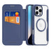 Dux Ducis Skin X Pro Case for iPhone 16 Pro Max with MagSafe and Flip - Blue - Cell phone cases and covers<<<HurtelXML