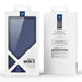 Dux Ducis Skin X Pro case for Samsung Galaxy S25+ with MagSafe and wallet - blue - Cell phone cases
