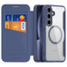 Dux Ducis Skin X Pro case for Samsung Galaxy S25 with MagSafe and wallet - blue - Cell phone cases