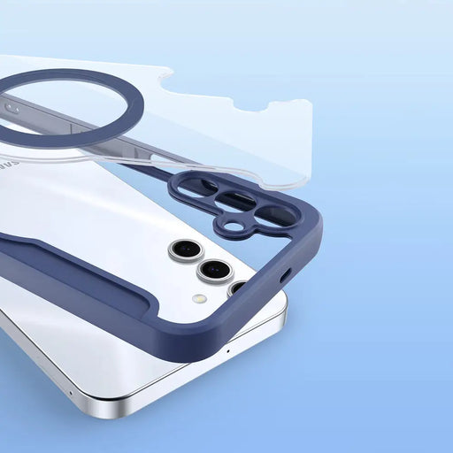 Dux Ducis Skin X Pro case for Samsung Galaxy S25+ with MagSafe and wallet - blue - Cell phone cases