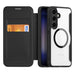 Dux Ducis Skin X Pro case for Samsung S24+ with magnetic ring and flap - black - Cell phone cases and covers<<<HurtelXML