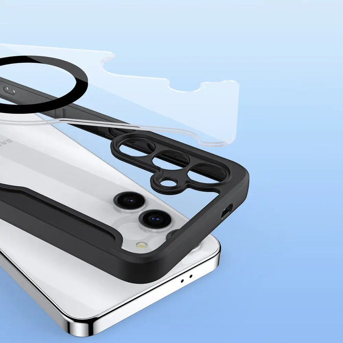 Dux Ducis Skin X Pro case for Samsung S24 with magnetic ring and flap - black - Cell phone cases and covers<<<HurtelXML