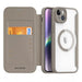 Dux Ducis Skin X Pro case iPhone 14 Plus MagSafe magnetic flip case beige - Cell phone cases and covers<<<HurtelXML