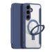 Dux Ducis Skin X Pro case with magnetic ring / stand for Samsung S24 - blue - Cell phone cases and covers<<<HurtelXML