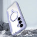 Dux Ducis Skin X Pro case with magnetic ring / stand for Samsung S24 - purple - Cell phone cases and covers<<<HurtelXML
