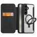 Dux Ducis Skin X Pro case with magnetic ring / stand for Samsung S24 - black - Cell phone cases and covers<<<HurtelXML