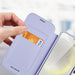 Dux Ducis Skin X Pro case with magnetic ring / stand for Samsung S24 - purple - Cell phone cases and covers<<<HurtelXML