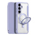 Dux Ducis Skin X Pro case with magnetic ring / stand for Samsung S24 - purple - Cell phone cases and covers<<<HurtelXML