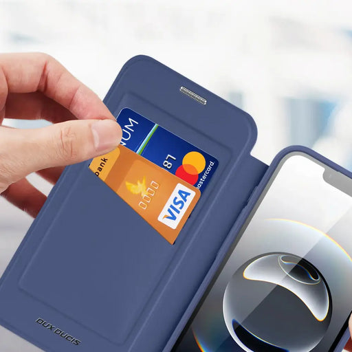 Dux Ducis Skin X Pro Case with MagSafe for iPhone 16e - Blue - Cell phone cases and covers<<<HurtelXML