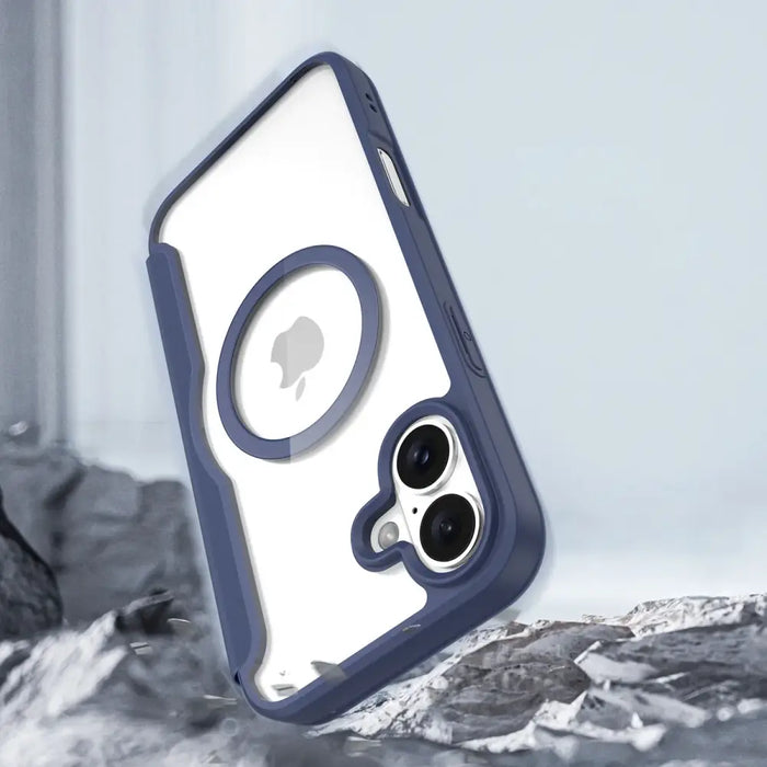 Dux Ducis Skin X Pro iPhone 16 Case with MagSafe and Flip - Blue - Cell phone cases and covers<<<HurtelXML