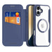 Dux Ducis Skin X Pro iPhone 16 Case with MagSafe and Flip - Blue - Cell phone cases and covers<<<HurtelXML