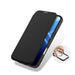Dux Ducis Skin X Pro iPhone 16 Pro Case with MagSafe and Flip Cover - Black - Cell phone cases and covers<<<HurtelXML