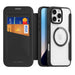 Dux Ducis Skin X Pro iPhone 16 Pro Case with MagSafe and Flip Cover - Black - Cell phone cases and covers<<<HurtelXML