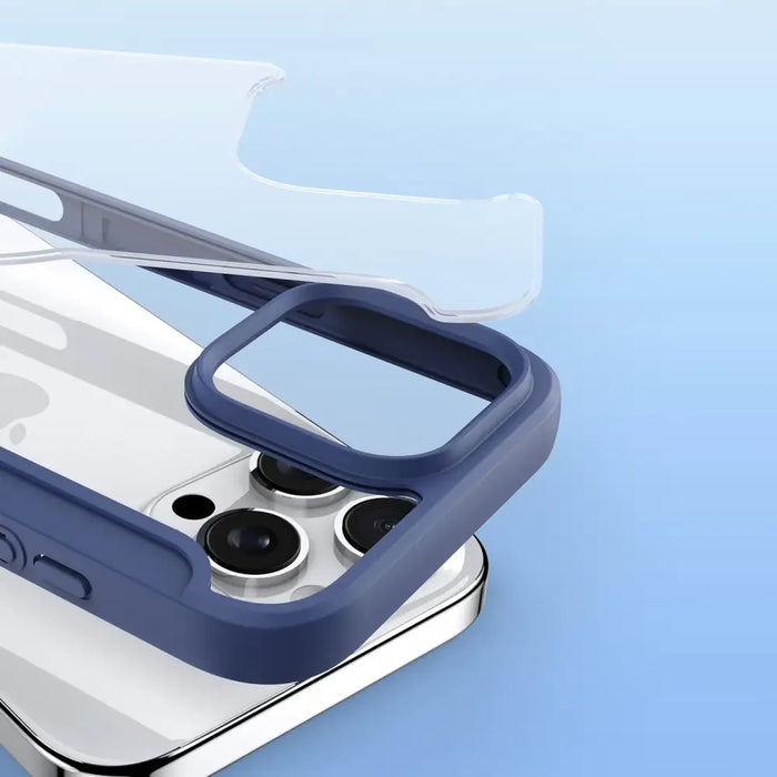 Dux Ducis Skin X Pro iPhone 16 Pro Case with MagSafe and Flip Cover - Blue - Cell phone cases and covers<<<HurtelXML