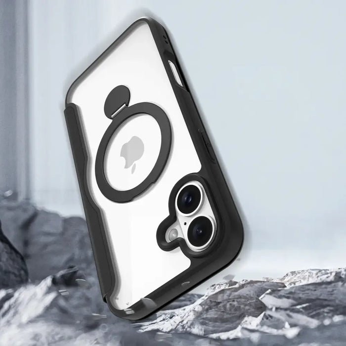 Dux Ducis Skin X Pro iPhone 16 Case with MagSafe Flip and Stand - Black - Cell phone cases and covers<<<HurtelXML