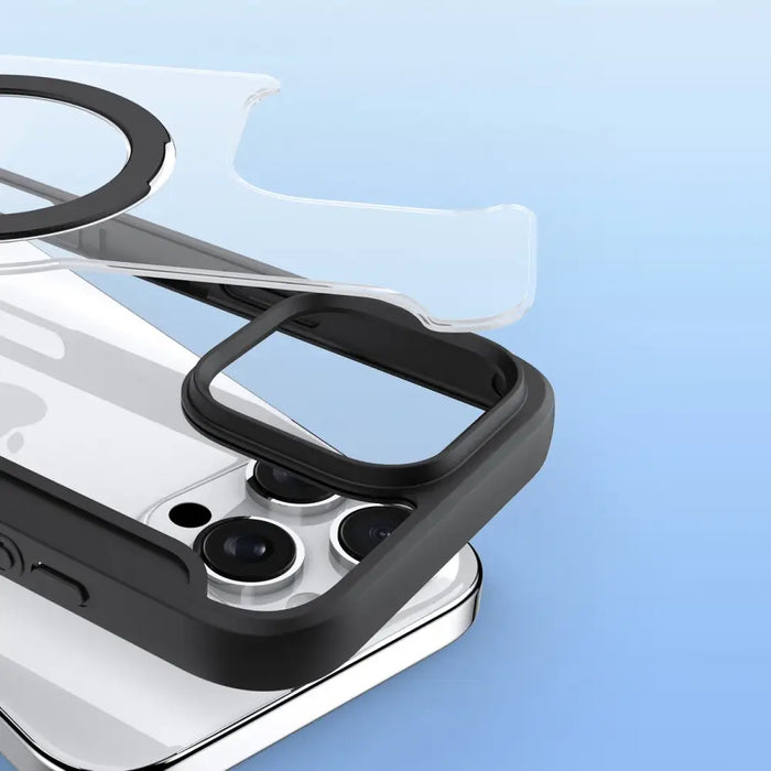 Dux Ducis Skin X Pro iPhone 16 Pro Case with MagSafe Flip and Stand - Black - Cell phone cases and covers<<<HurtelXML