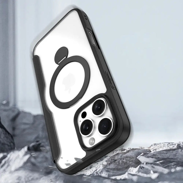 Dux Ducis Skin X Pro iPhone 16 Pro Case with MagSafe Flip and Stand - Black - Cell phone cases and covers<<<HurtelXML