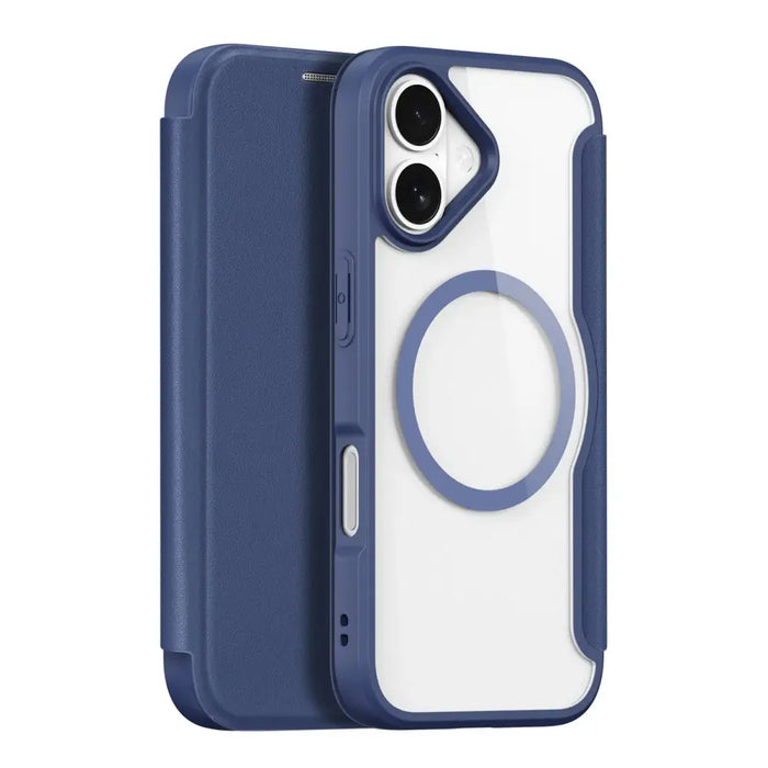 Dux Ducis Skin X Pro iPhone 17 Case with Wallet MagSafe Compatible - Blue - Cell phone cases and covers<<<HurtelXML
