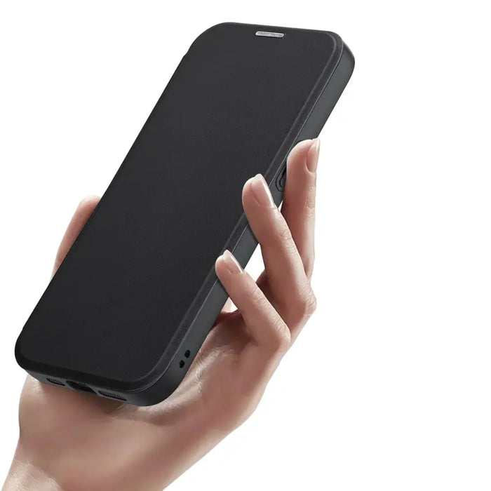 Dux Ducis Skin X Pro Magnetic Flip MagSafe Case iPhone 15 Pro Max - Black - Cell phone cases and covers<<<HurtelXML