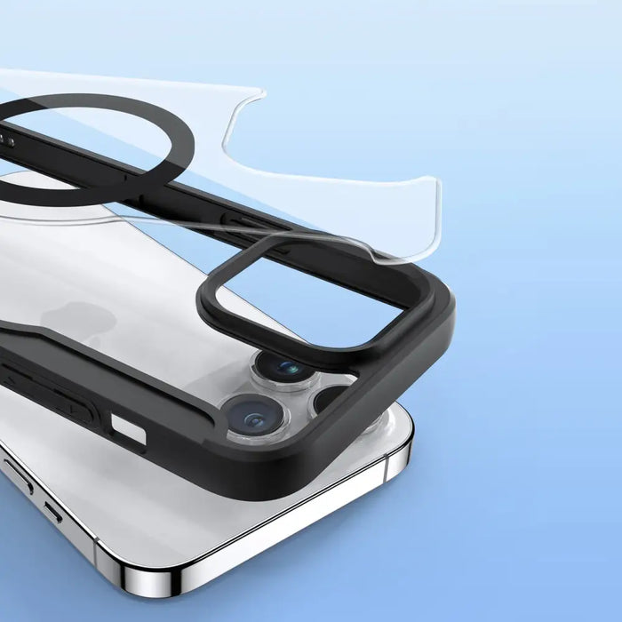 Dux Ducis Skin X Pro Magnetic Flip MagSafe Case iPhone 15 Pro Max - Black - Cell phone cases and covers<<<HurtelXML