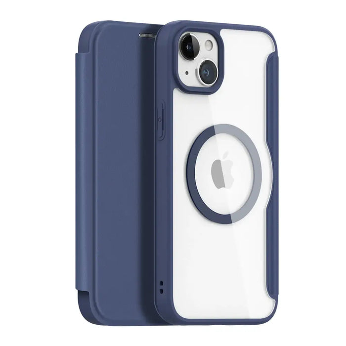 Dux Ducis Skin X Pro Magnetic Flip MagSafe Case iPhone 15 Plus - Blue - Cell phone cases and covers<<<HurtelXML