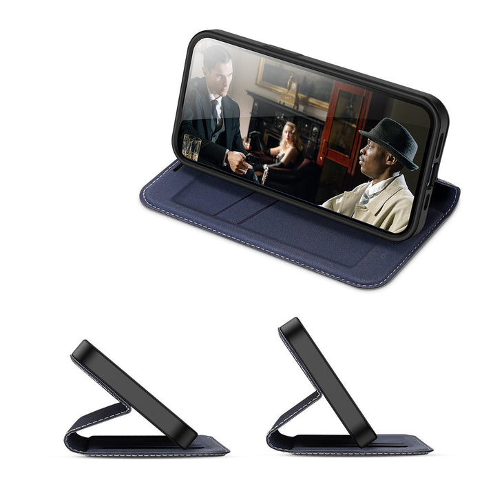Dux Ducis Skin X2 case for iPhone 14 Pro Max case with magnetic flap blue - Cell phone cases and covers<<<HurtelXML