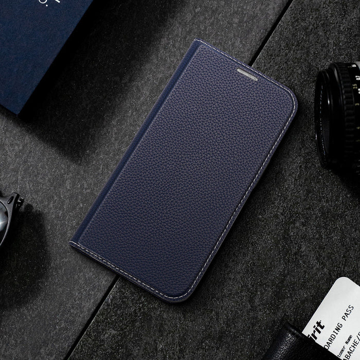 Dux Ducis Skin X2 case for iPhone 14 Pro Max case with magnetic flap blue - Cell phone cases and covers<<<HurtelXML