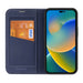 Dux Ducis Skin X2 case for iPhone 14 Pro Max case with magnetic flap blue - Cell phone cases and covers<<<HurtelXML