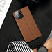 Dux Ducis Skin X2 case for iPhone 14 Pro Max case with magnetic flap brown - Cell phone cases and covers<<<HurtelXML