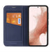Dux Ducis Skin X2 case Samsung Galaxy S23+ flip case wallet stand blue - Cell phone cases and covers<<<HurtelXML