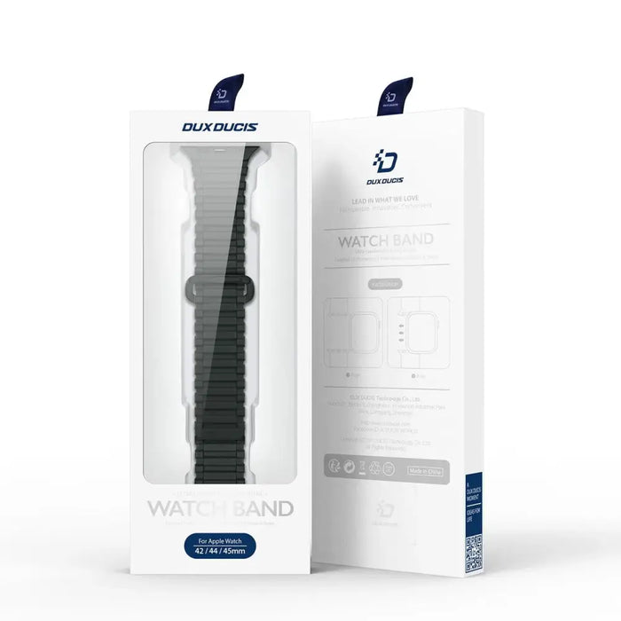 Dux Ducis Strap (Armor Version) Apple Watch SE strap 9 8 7 6 5 4 3 2 1 (41 40 38 mm) silicone magnetic strap bracelet