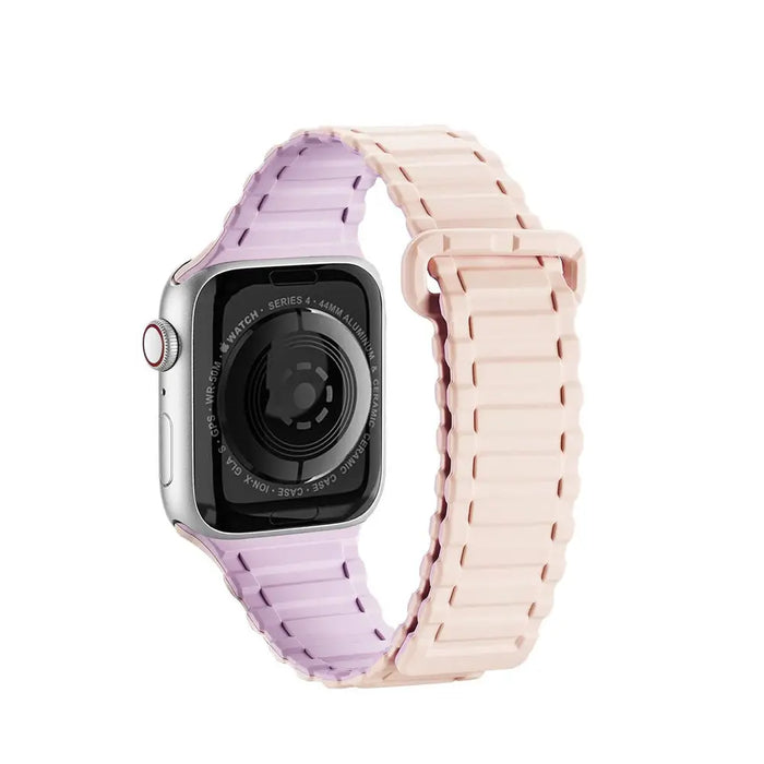 Dux Ducis Strap (Armor Version) Apple Watch Ultra SE 9 8 7 6 5 4 3 2 1 (49 45 44 42 mm) Silicone Magnetic Band Bracelet