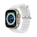 Dux Ducis Strap Watch Strap 9 / 8 / 7 / 6 / 5 / 4 / 3 / 2 / SE (41 / 40 / 38mm) Silicone Band Bracelet White (OceanWave