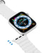 Dux Ducis Strap Watch Strap 9 / 8 / 7 / 6 / 5 / 4 / 3 / 2 / SE (41 / 40 / 38mm) Silicone Band Bracelet White (OceanWave